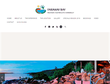 Tablet Screenshot of farawaybay.com.au